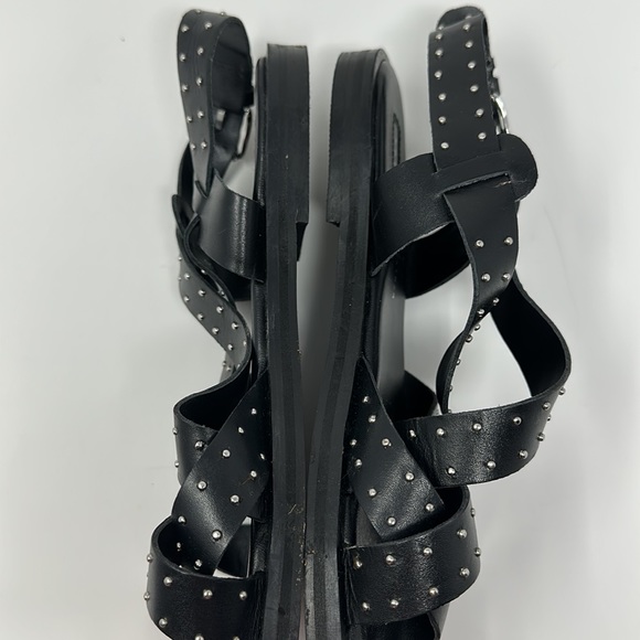 Topshop Paige Strappy Studded Leather Sandals - Picture 7 of 13